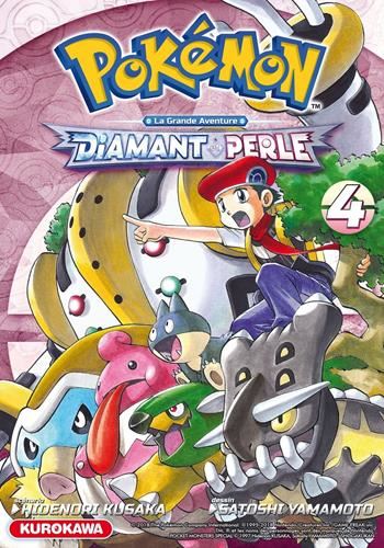 Pokémon la grande aventure: Diamant et Perle T4